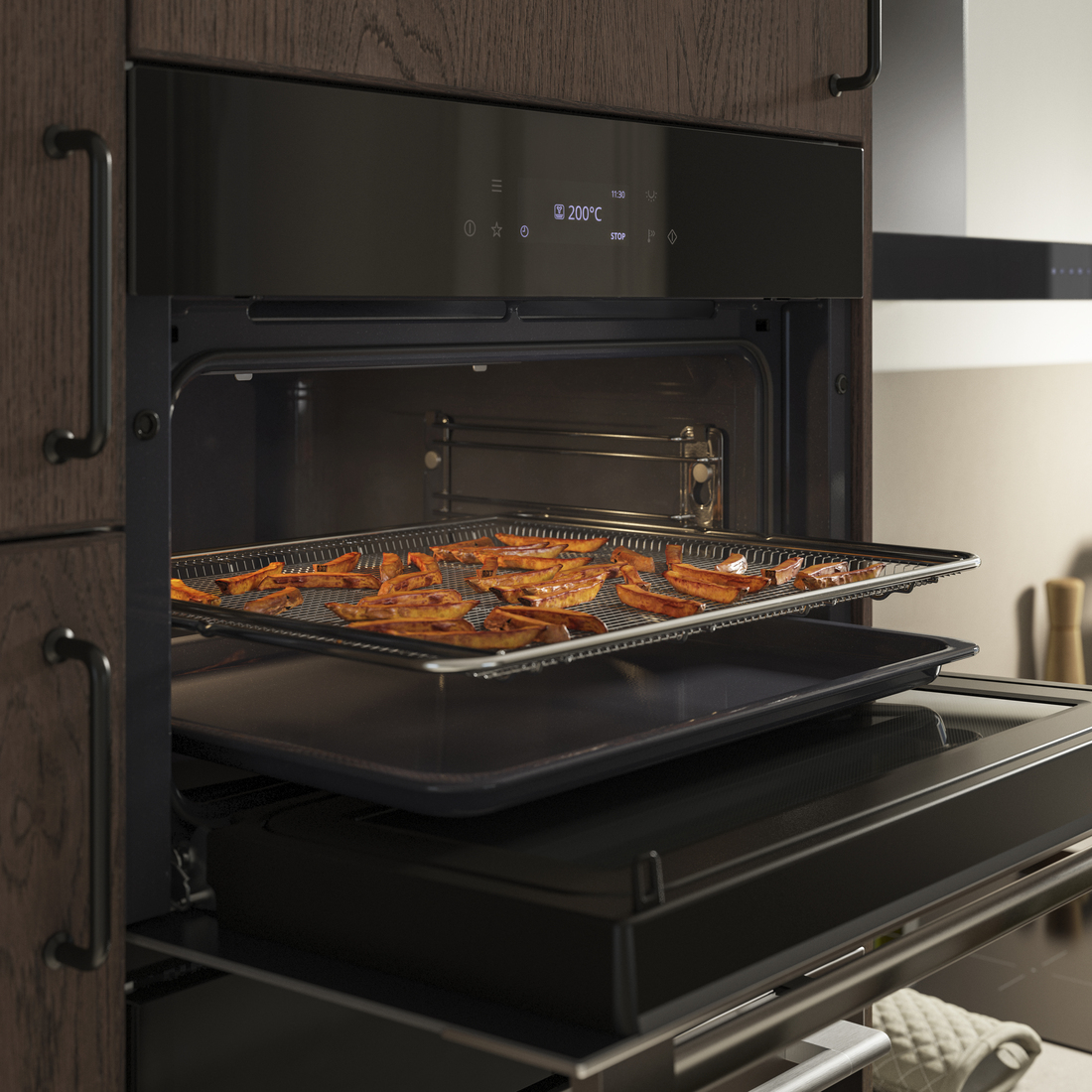 FRILLESBO, horno ventilado de aire forzado con función microondas. 4 de 6 abrir diálogo