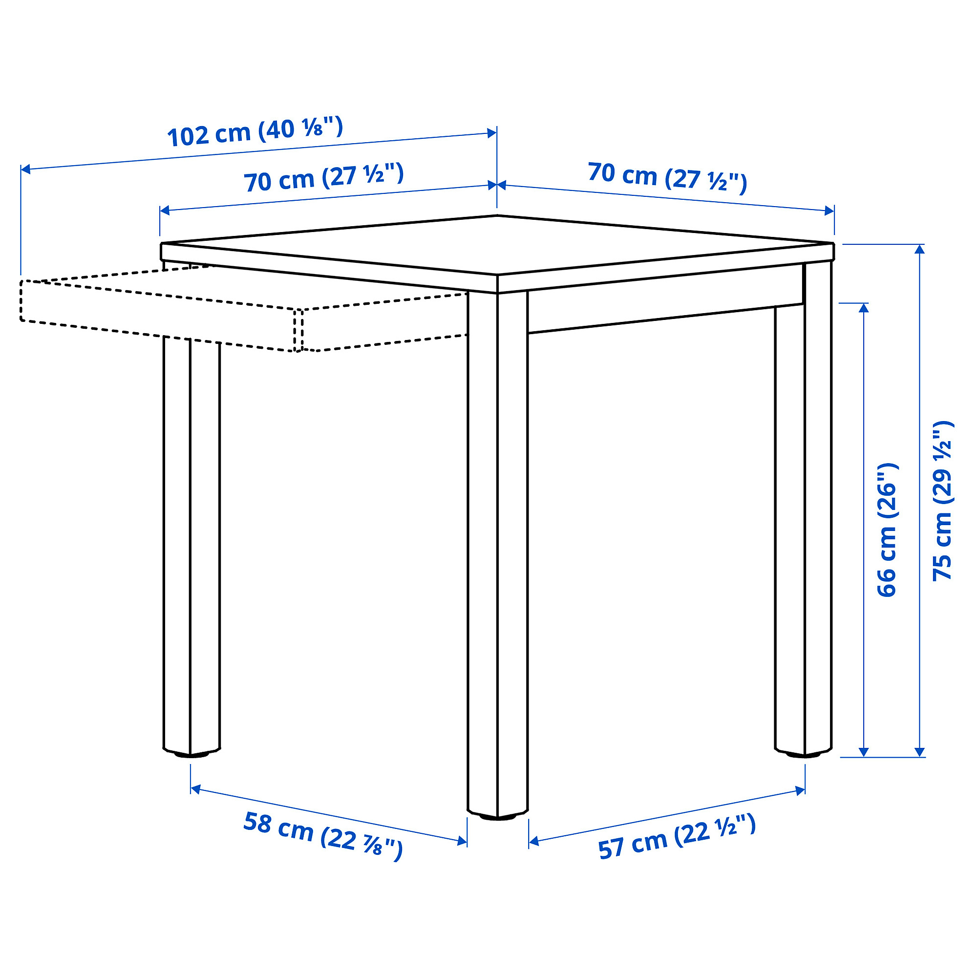 IKEA PS 2026, table and 2 folding chairs. 11 of 12 open dialog