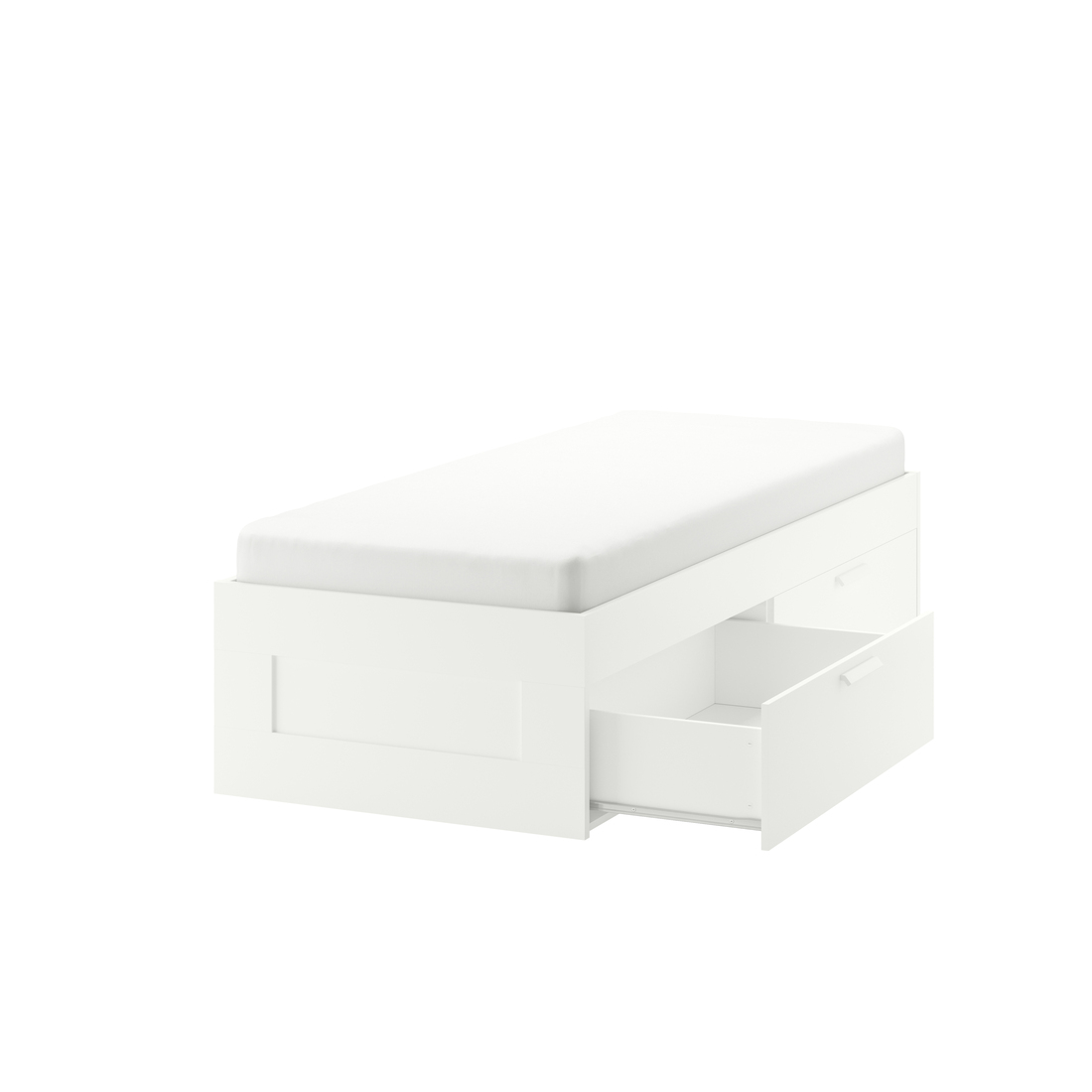 BRIMNES bed frame with storage 