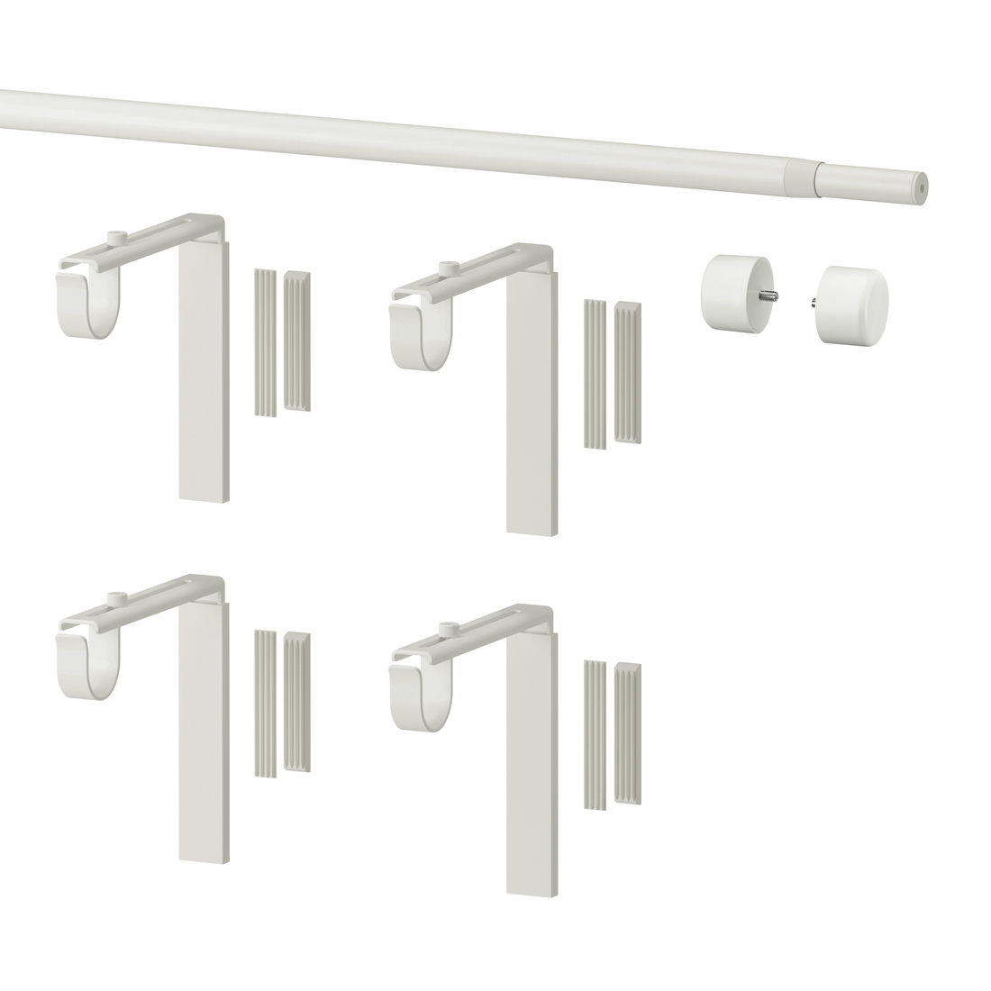 RÄCKA / BETYDLIG, curtain rod combination. 2 of 2 open dialog
