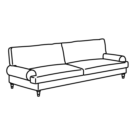 VALNÄS sofa frame 