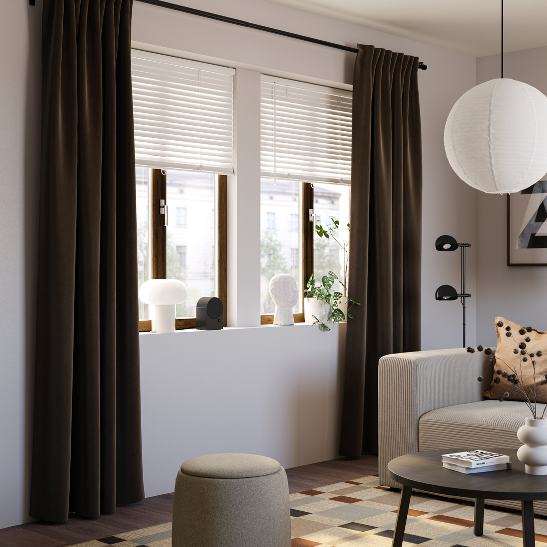 SANELA, curtains, 1 pair. 3 of 5 open dialog