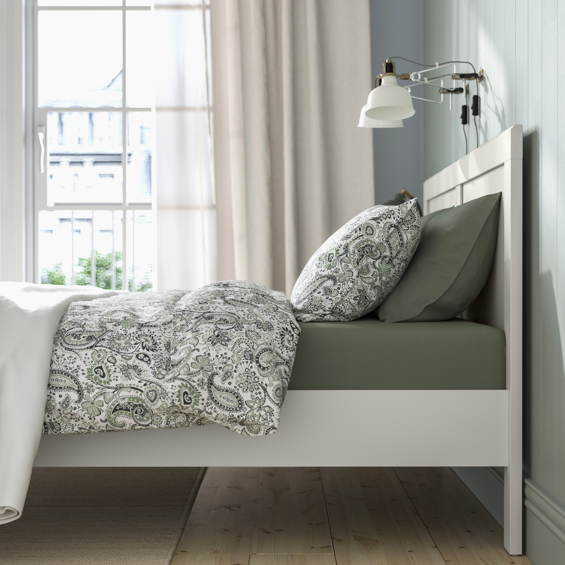 FÅGELFJÄLLET, bed frame. 4 of 5 open dialog