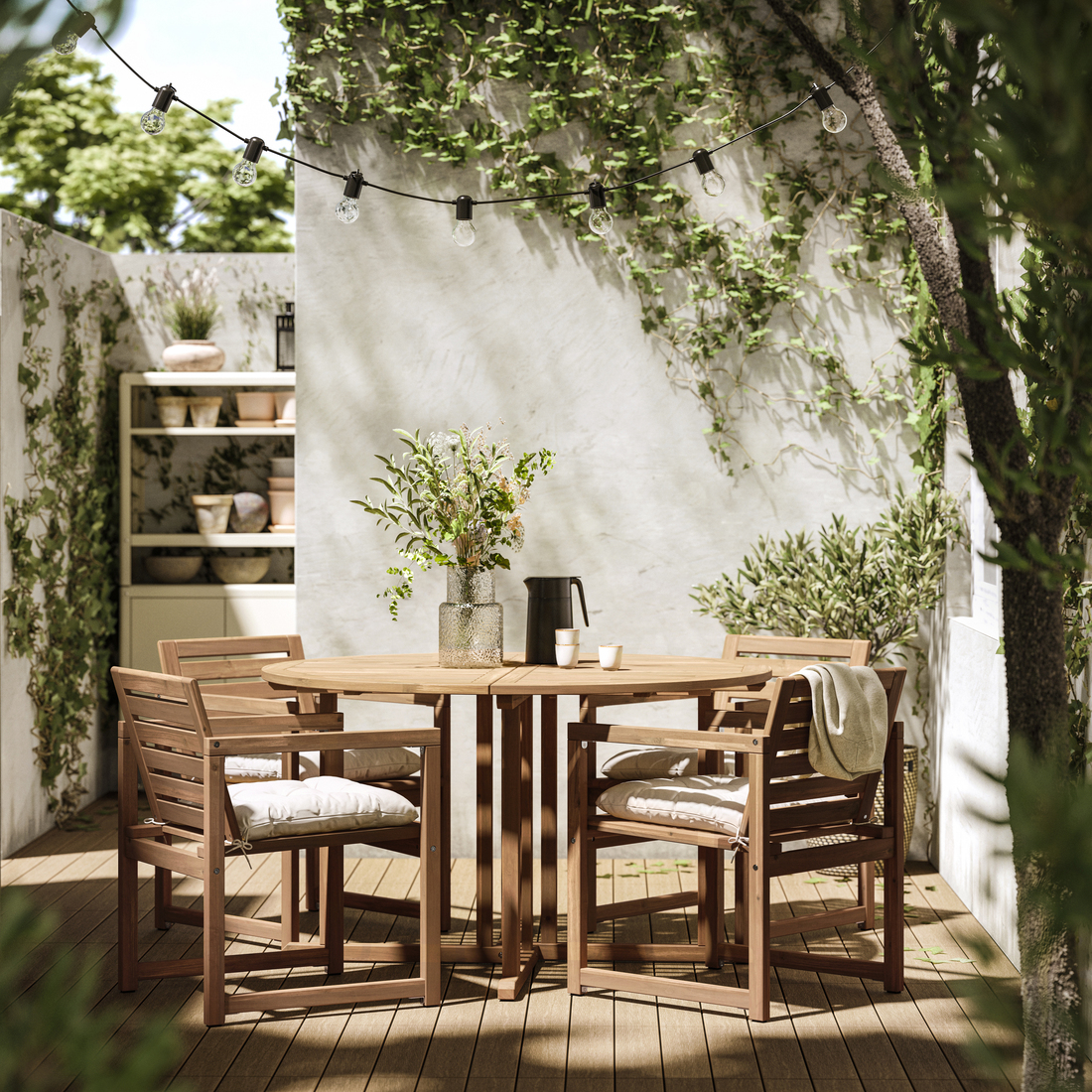 NÄMMARÖ, exterior silla con reposabrazos. 2 de 3 abrir diálogo