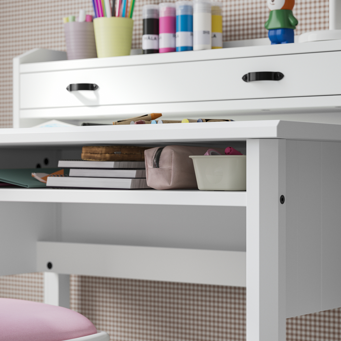 BRYTNING / BLECKBERGET, desk and chair. 3 of 5 open dialog