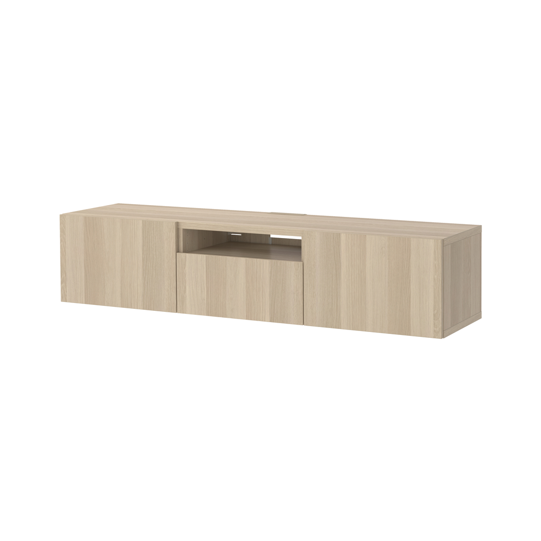 Select colour variation: White stained oak effect / LAPPVIKEN white stained oak effect