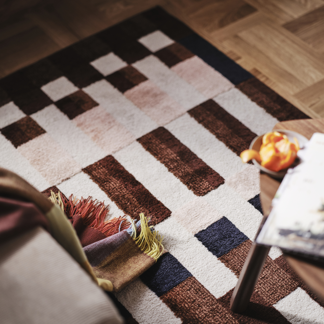 MARKBLÅMME, rug, low pile. 4 of 5 open dialog