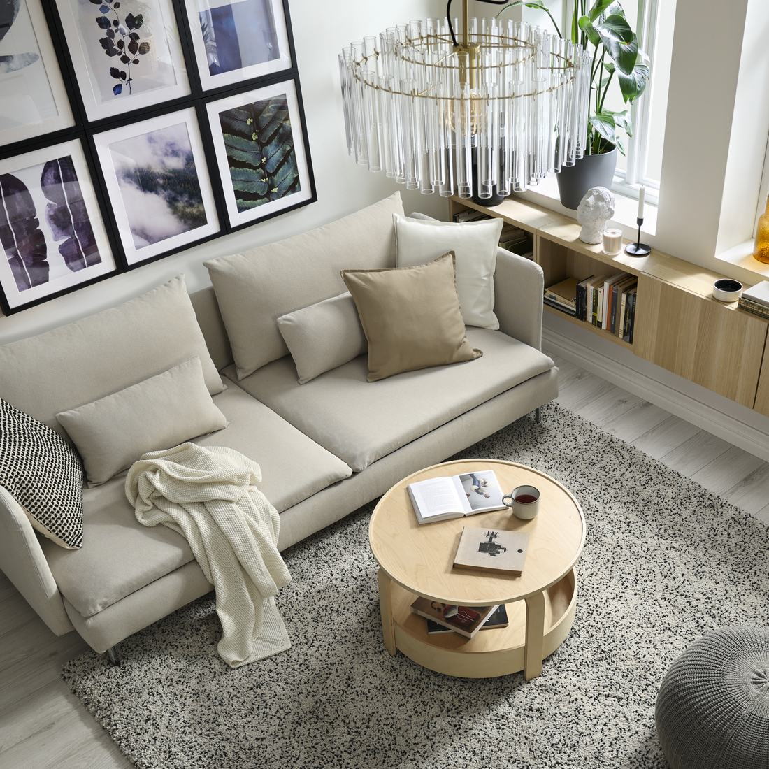 SÖDERHAMN, sofá cama de 3 plazas. 3 de 7 abrir diálogo