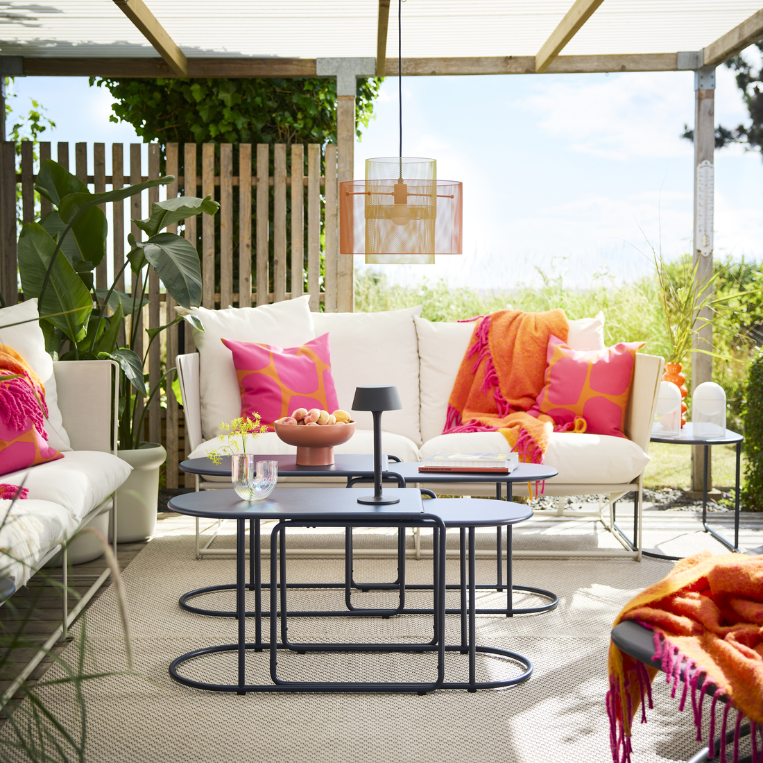 MORUM, rug flatwoven, indoor/outdoor. 3 of 8 open dialog