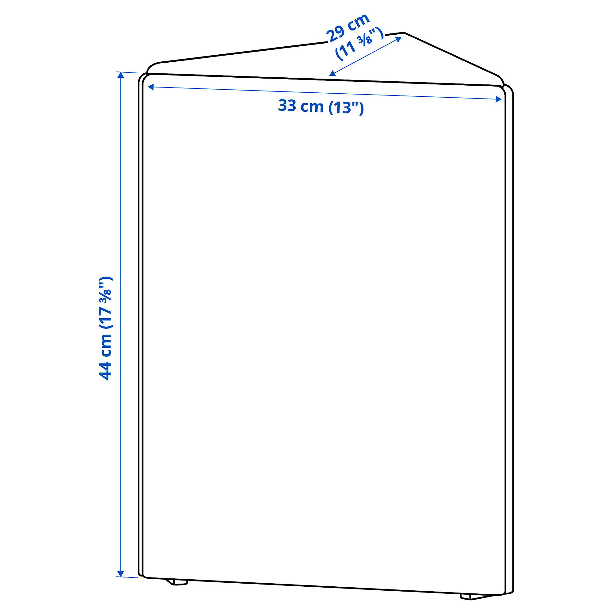 Measurement Illustration - KONSTRUNDA stool