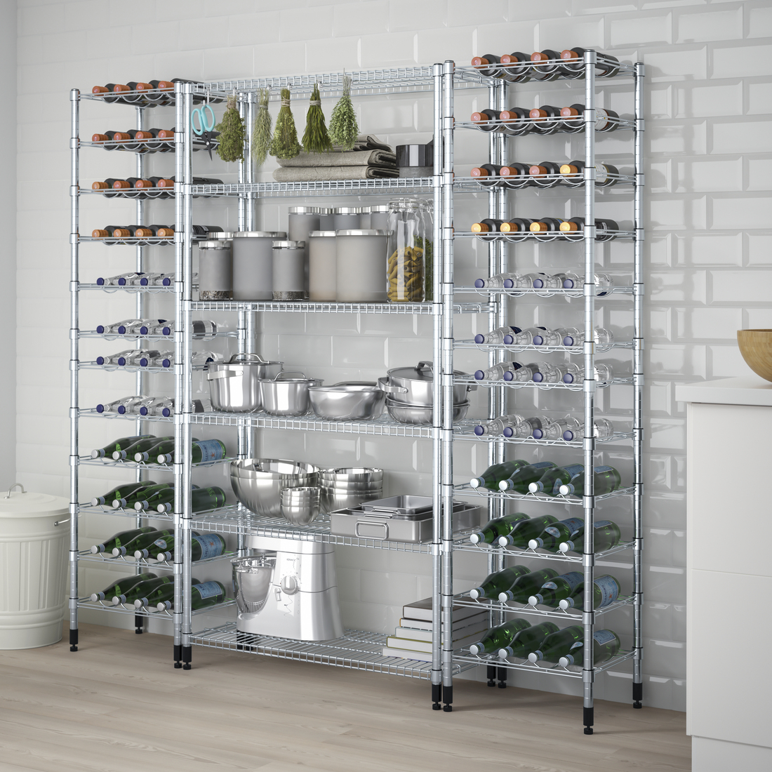 OMAR, shelf/bottle shelving unit. 2 of 7 open dialog