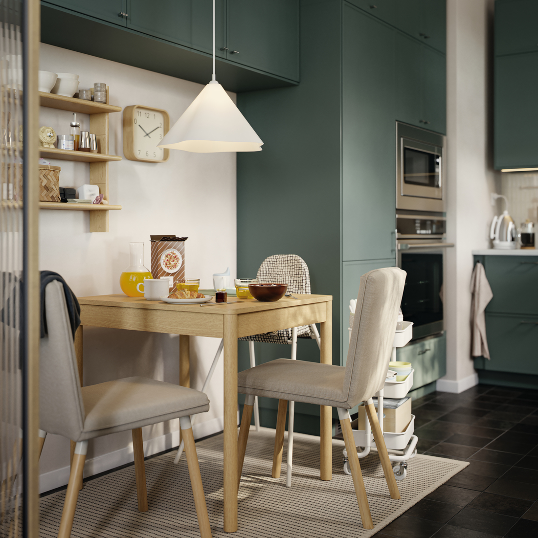 TONSTAD, mesa de comedor extensible. 4 de 9 abrir diálogo