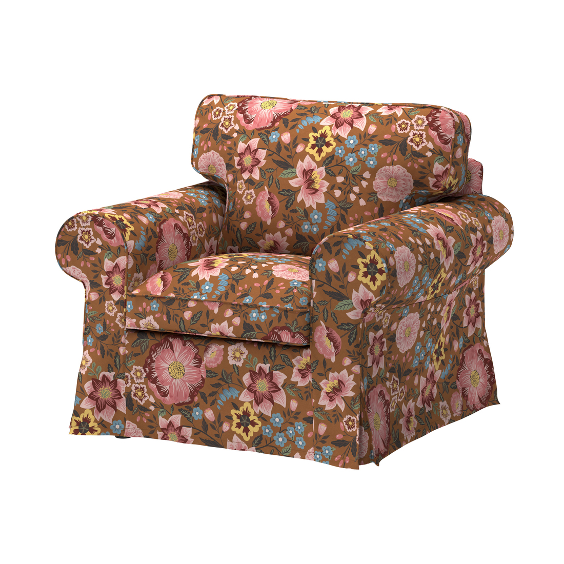 Select colour variation: Mångbyn brown / multicolour