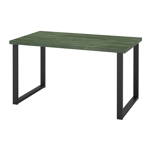 Current variation: Dark grey-green marble effect / black-grey