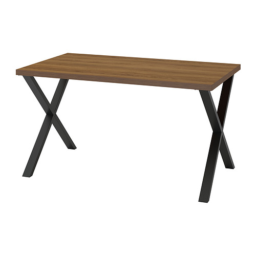 Select colour variation: Walnut effect / black-grey