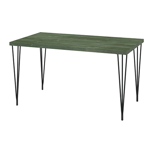 Select colour variation: Dark grey-green marble effect / black-grey