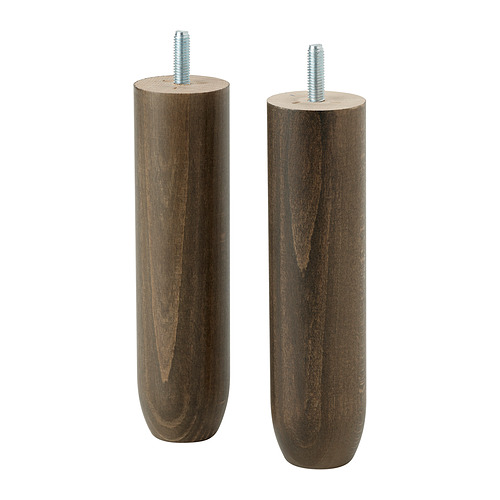 Select colour variation: BANKHULT leg wood / brown