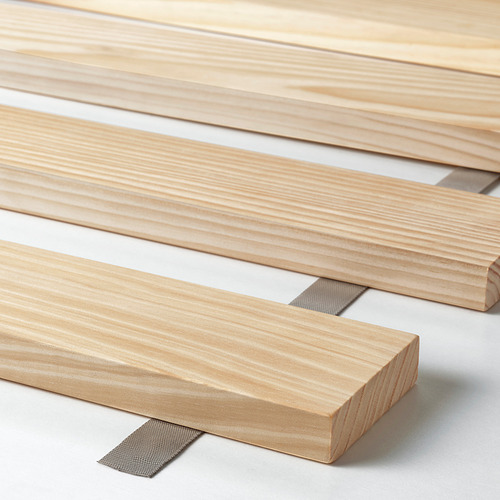 Select colour variation: LINDBÅDEN slatted base