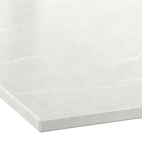 Select colour variation: Light grey / beige marble effect / quartz