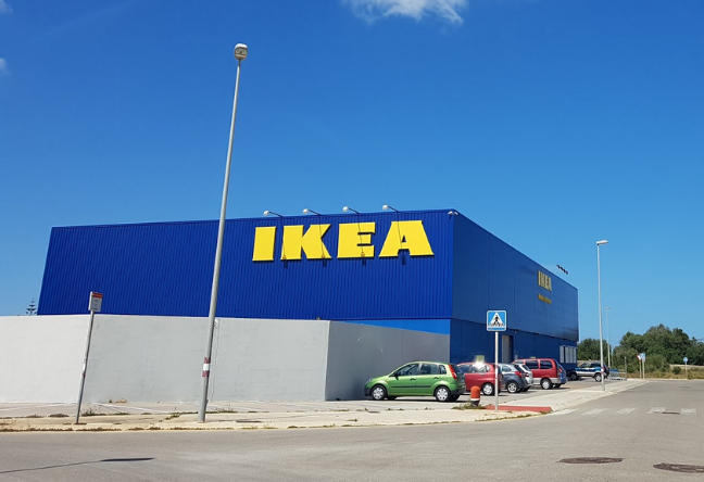 Facade of IKEA La Palma