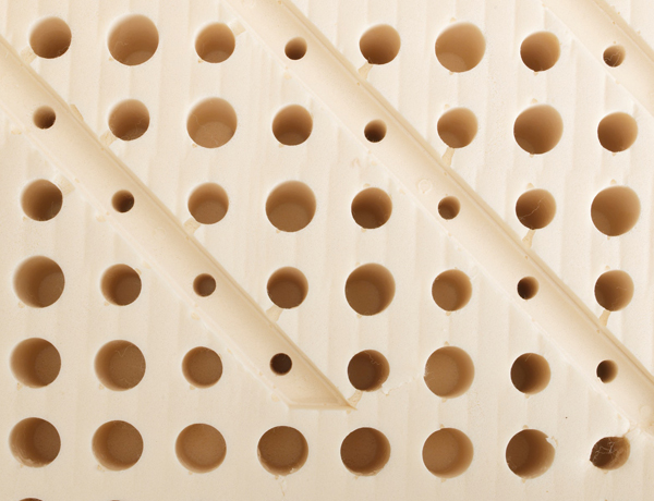 Estructura de colchón de esponja