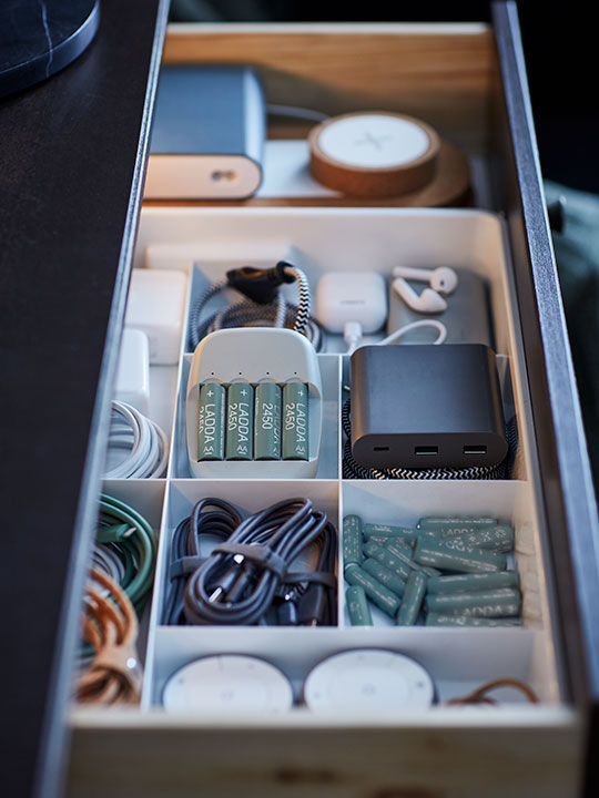 Insert with 8 compartments