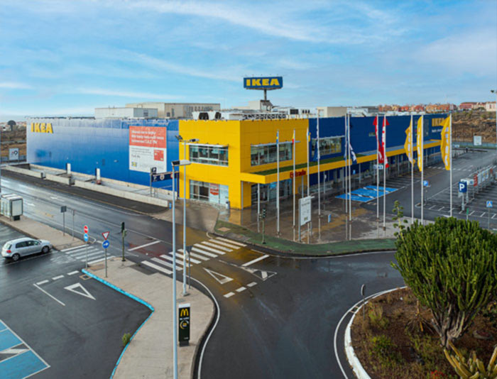 Fachada de IKEA Gran Canaria