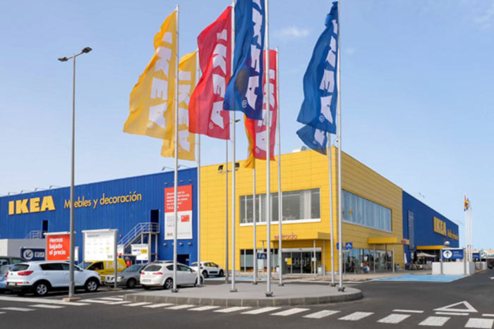 Facade of IKEA Lanzarote