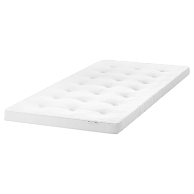 Un colchón blanco