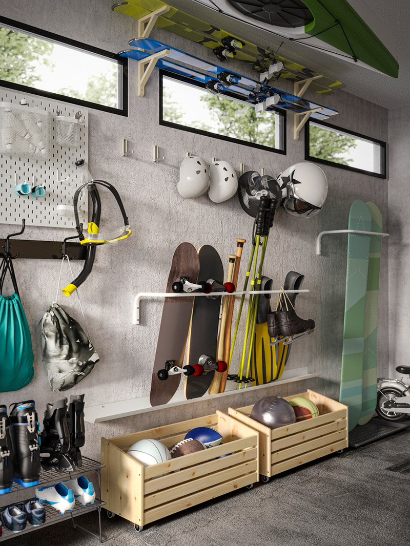 Boxes and storage