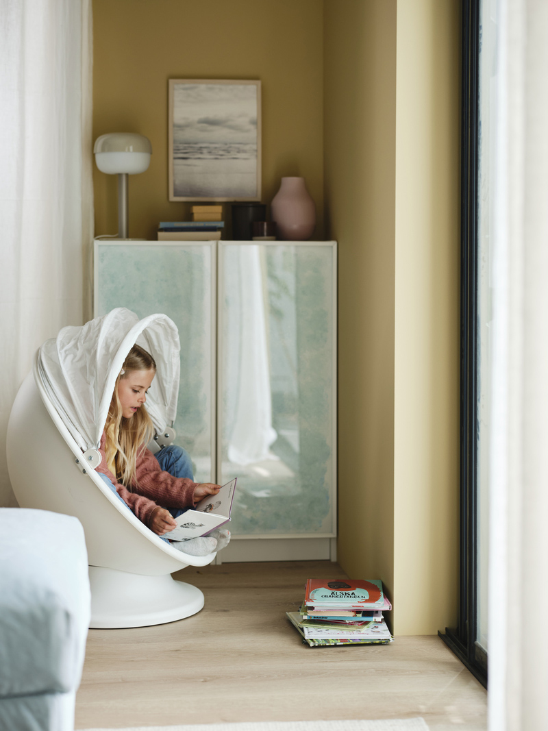 IKEA PS LÖMSK Swivel armchair