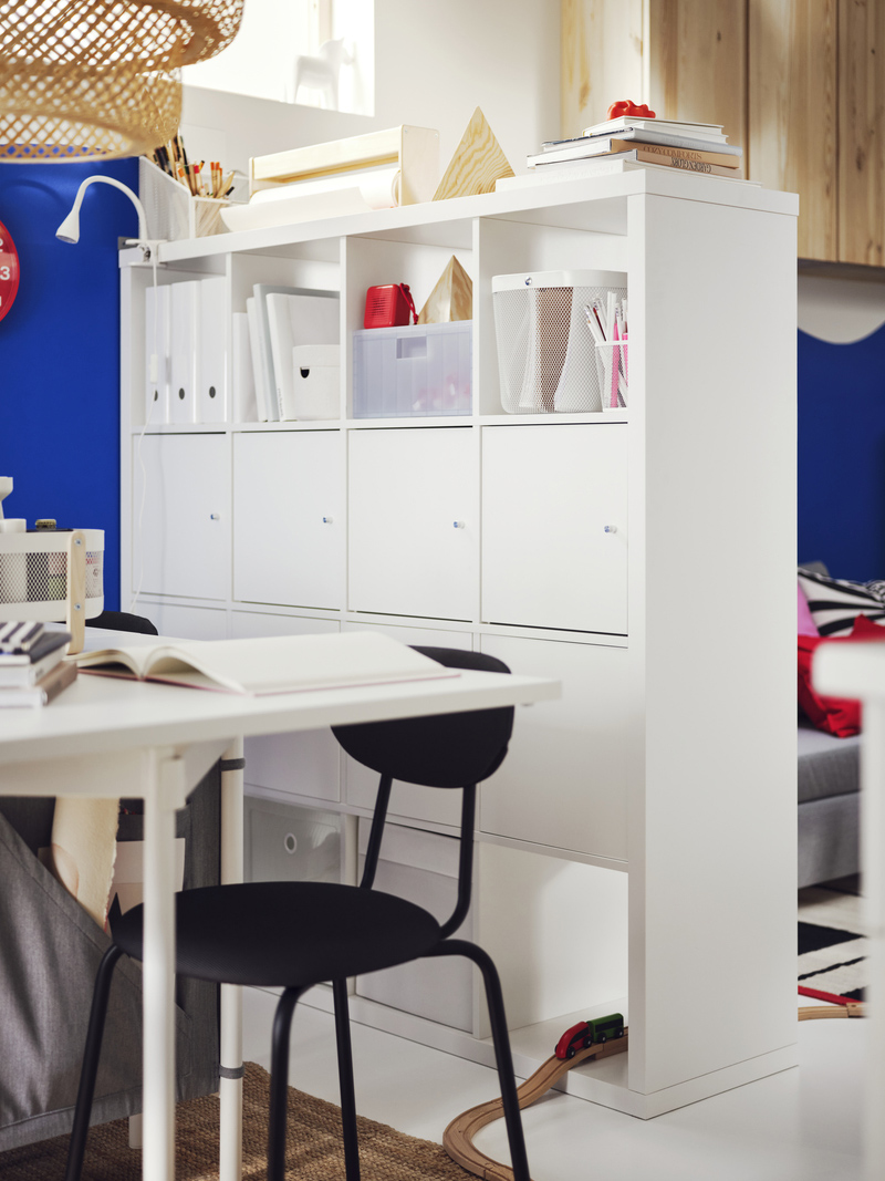 KALLAX Shelf unit with 8 inserts