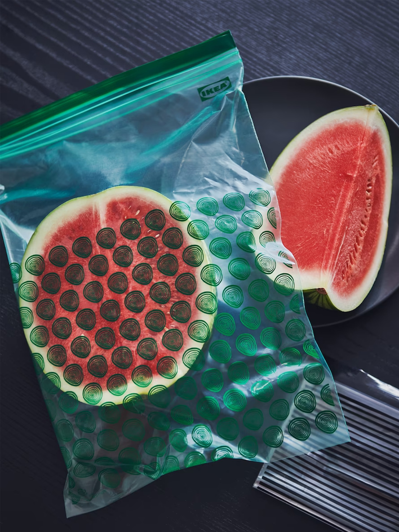 Bolsa plástica reutilizable