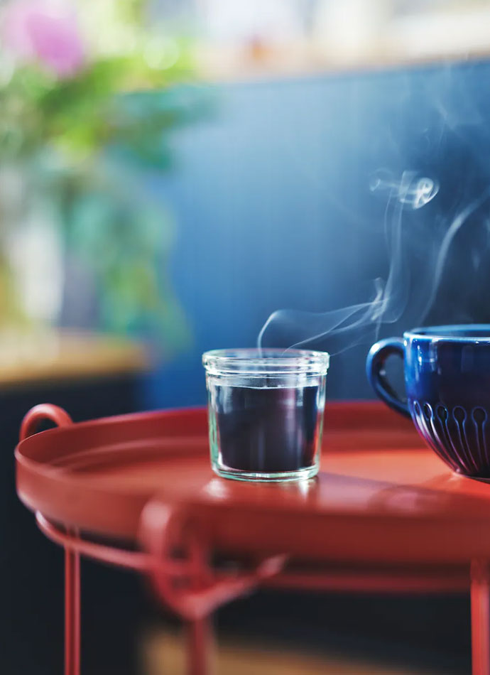 Vela aromática en vaso FRUKTSKOG