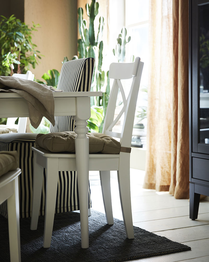 INGOLF chair and INGATORP extendable table
