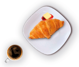 Desayuno croissant