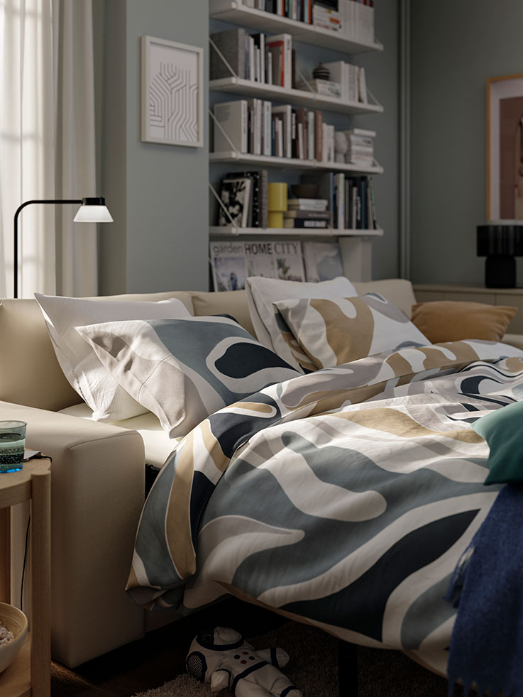 MYGGLASVINGE Duvet cover for double bed and pillowcase(s)