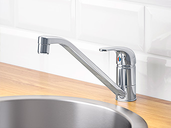 LAGAN Single lever kitchen faucet