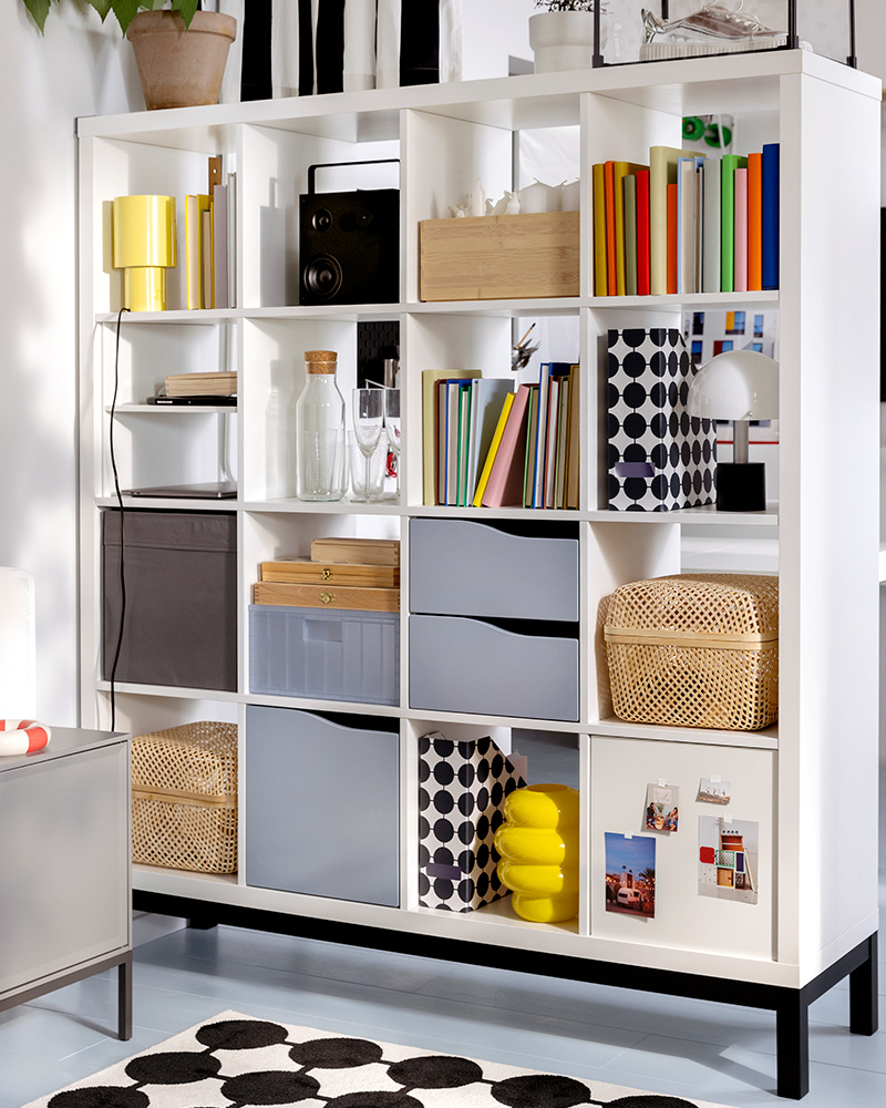  KALLAX Shelf unit in the living room