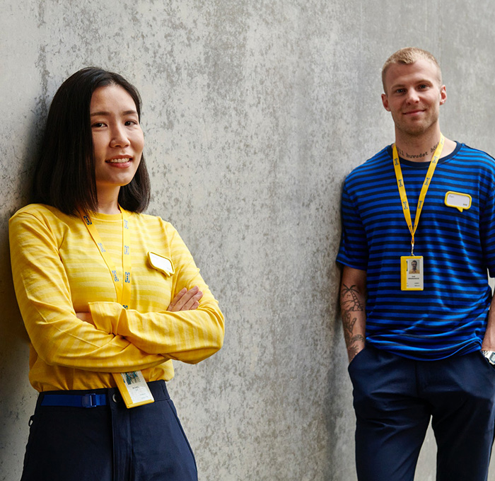 Tow IKEA employees