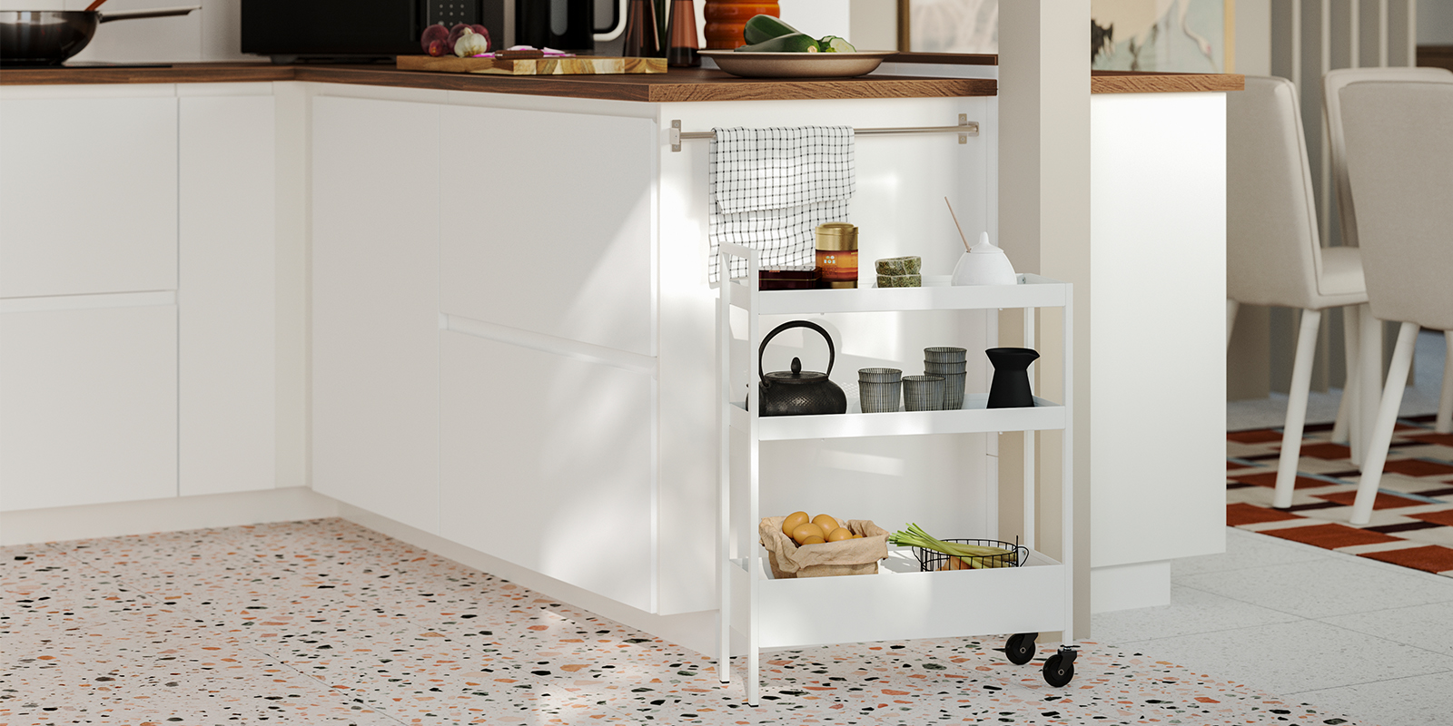 Cocina con comedor