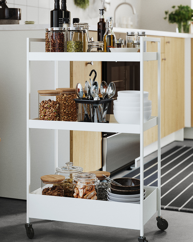 Trolley for kitchen