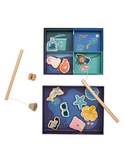 Juego de pesca multicolor IKEA BLÅVINGAD retirado del mercado por riesgo de asfixia.