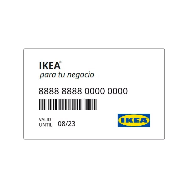 Tarjeta Club IKEA para tu negocio