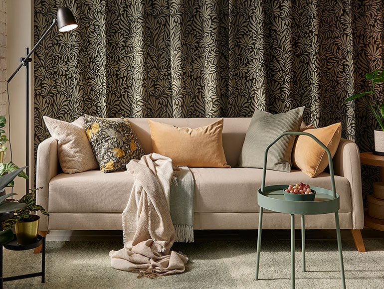 Easy ways to refresh your living room with textiles