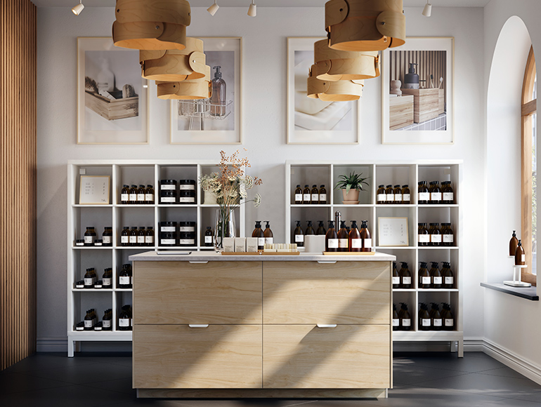 Sustainable business, flexible storage 