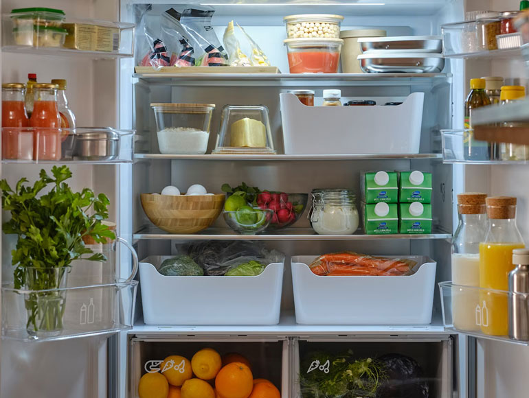 Easy ways to organise your fridge