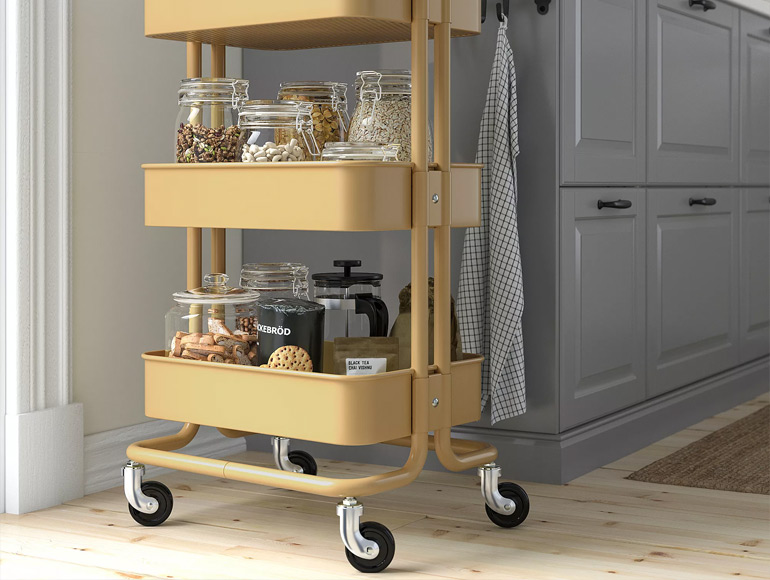 Mobility in the kitchen with style