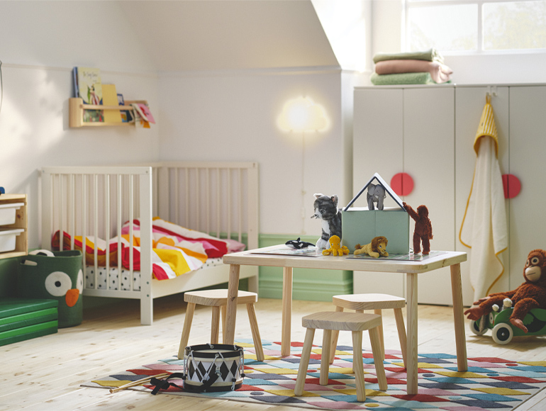 A childrens bedroom to have fun and play