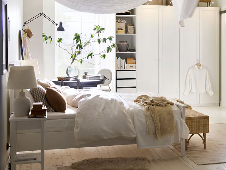A cocooning Scandinavian bedroom to wrap you up in style